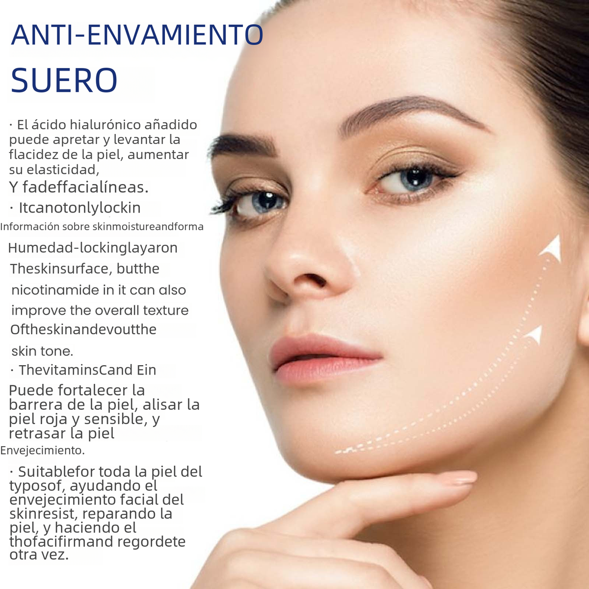 OUHOE Anti-Aging Facial Serum for Fine Lines and Firmness